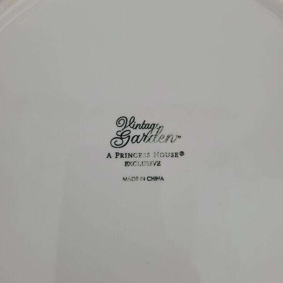 Princess House Vintage Garden Pitcher and Bowl Set #1492A & #1492B - Picture 5 of 16